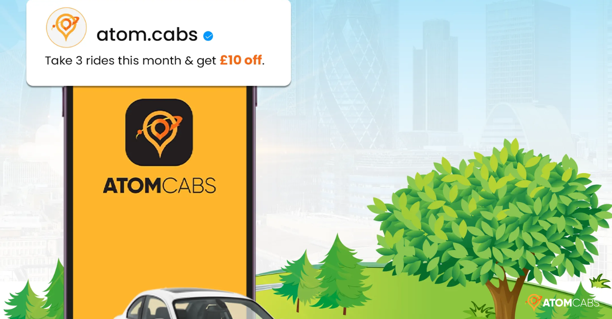 This Month Only: Take 3 Trips and Get £10 Off Your Next Ride